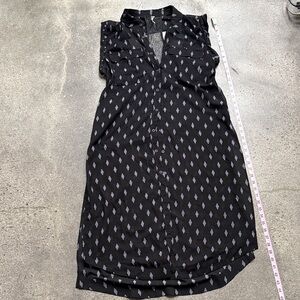 Free People sheer black with diamond pattern maxi dress